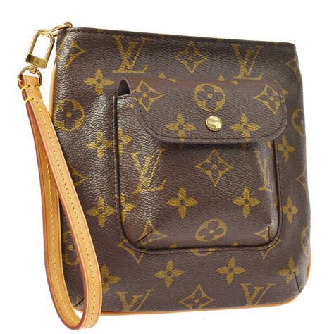 large wristlet pouch louis vuitton|louis vuitton change pouch.